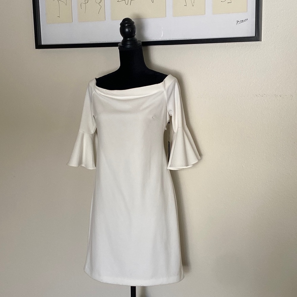 Vince Camuto Pearls Ivory dress